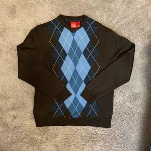 Vintage 80s Rare Vans Brown Sweater Men’s M